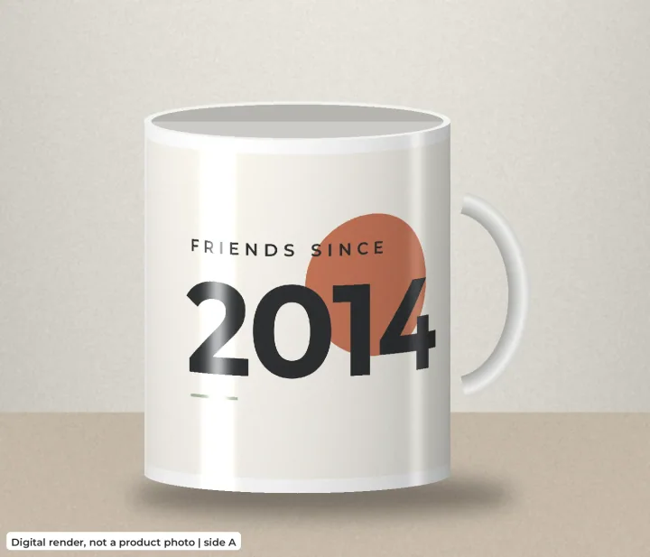 Friends Since Personalized Mug, 11oz