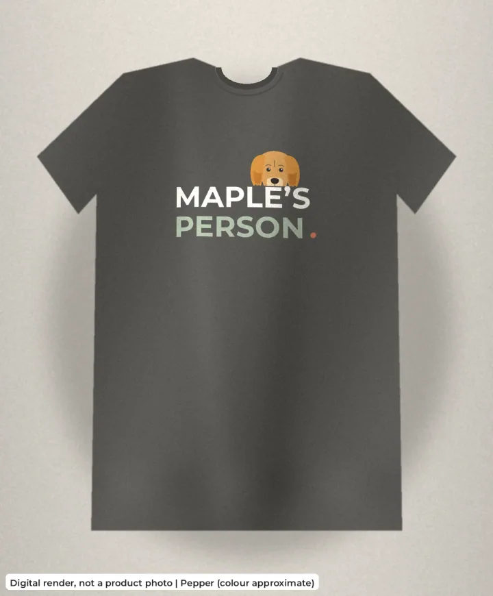 [Pet Name]'s Person Comfort Colors Tee